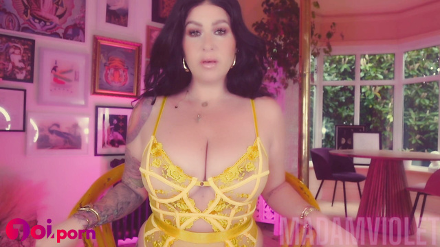 Hot milf seduces you with her beautiful body - Goddess Madam Violet