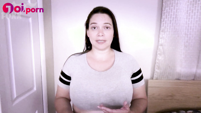 Busty brunette under hypnosis fucks herself with a dildo - Fifi Foxx Fantasies