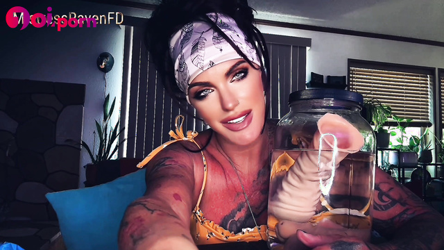 Mistress makes fun of your small penis and makes you punish yourself - Mistressravenfd