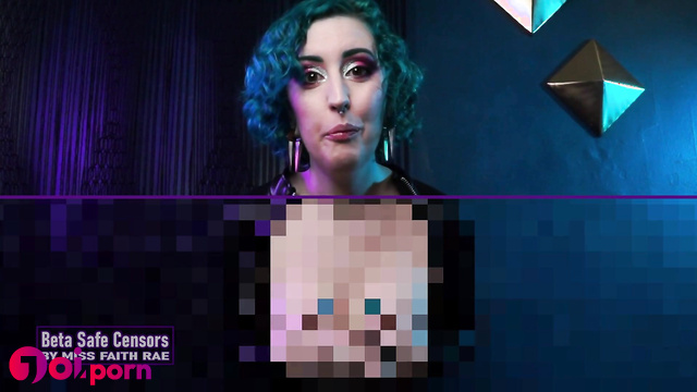 Eye contact jerk off challenge with Miss Faith Rae, pixel JOI - Beta Safe Censors