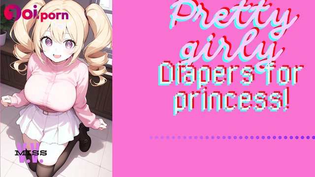 Pretty girly diapers audio, JOI for Sissy princess - Miss Vira Vocal