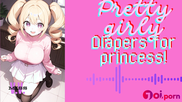 Pretty girly diapers audio, JOI for Sissy princess - Miss Vira Vocal