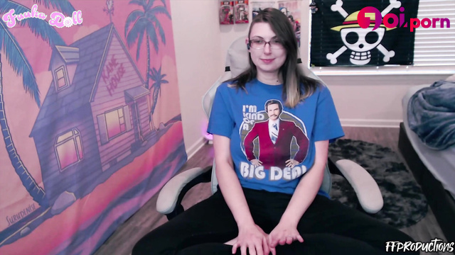 Busty girl with glasses obeys commands under hypnosis - FF Productions