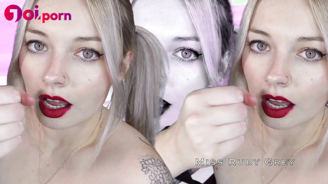 Sexy blonde teases you with her body making you jerk off - Miss Ruby Grey's Clips