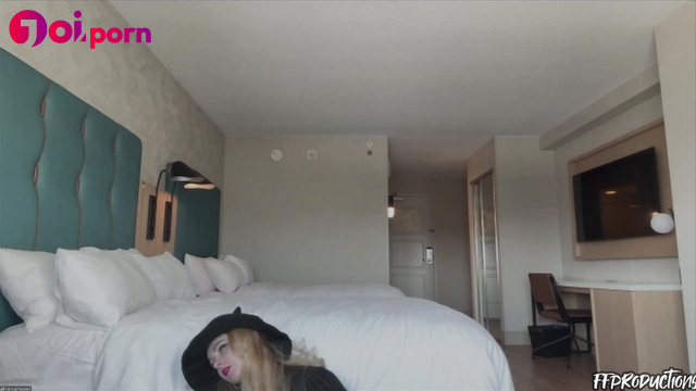 Cute blonde under hypnosis obeys commands - FF Productions