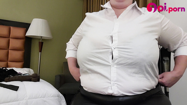Mistress with huge tits teaches you to be an obedient pet - BustyBigBooty