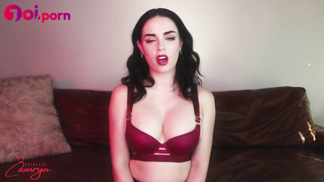 Sissy slave, clitty locked tight in humiliating chastity - Princess Camryn