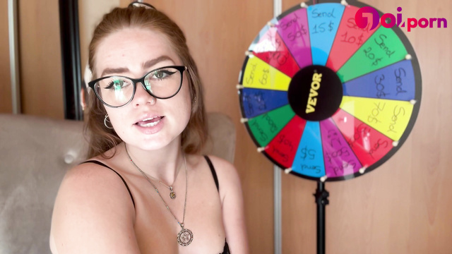 Sweet redhead makes you pay and teases you with her sexy body - Goddess Roxy
