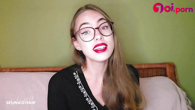 Follow her movements and swallow your cum, cei - Selina O Hair