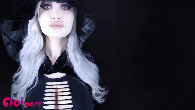 Witch will stroke and hex your dick - Worship Violet Doll