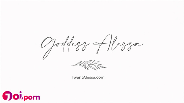Hot brunette makes you punish and controls your orgasm - Goddess Alessa