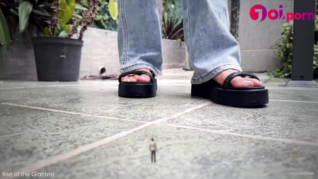 They are so tiny and useless for this beauty - Rise of the Giantess