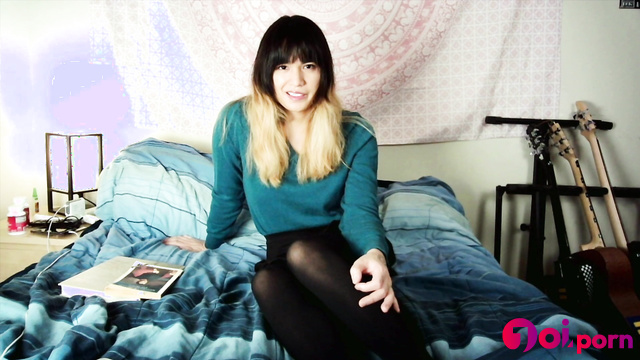 Skinny trans jerking off and asking you to look at it - Melissa Masters