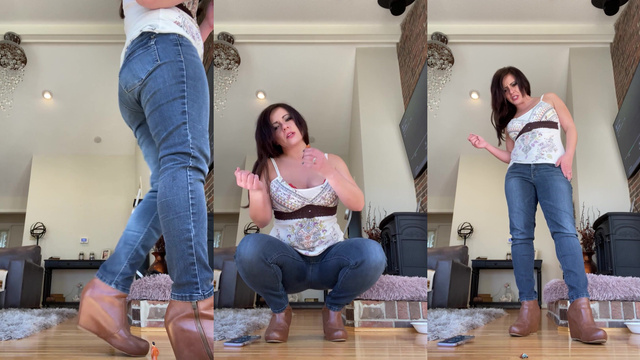 Giant mistress crushes her slave with her feet for peeping - ErikaNlexi