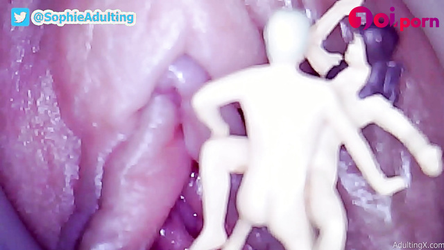 Girl shrunk people and made them fuck her clit - ADULTING
