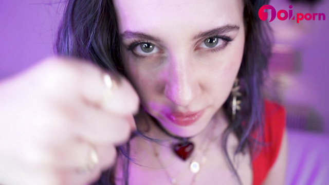 Sweet girl seduces you with her gaze and controls your orgasm - Princess Violette