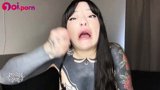 Asian Mistress makes you jerk off and eat your cum - Princess Jade