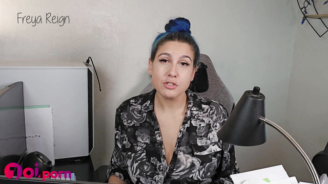 Humiliation from your angry boss, solo - Freya Reign