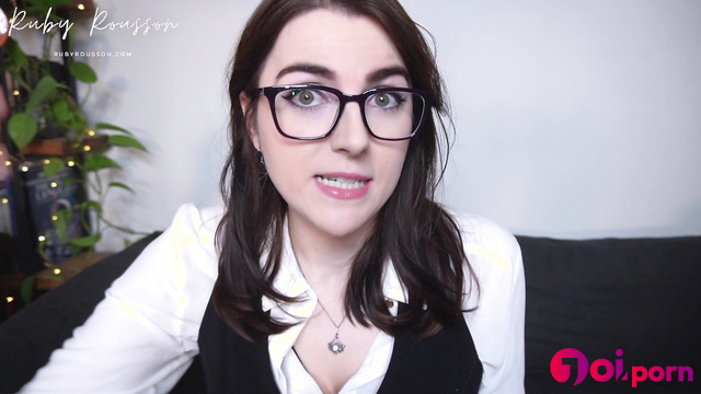 Teacher will tell you the correct angle to jerk off at (roleplay) - Ruby Rousson