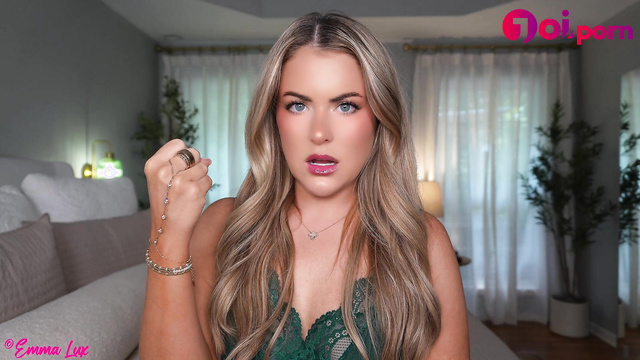Blue eyed blonde charms and makes you horny - Emma Lux