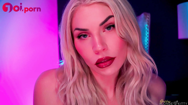 Your sweet addiction with her voice - Goddess Blonde Kitty