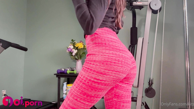 Your workout instructor teases you with his body - Goddess Kitsy