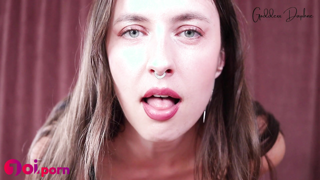 Hot girl in lingerie makes you cum and lick up your load - Goddexx Daphne