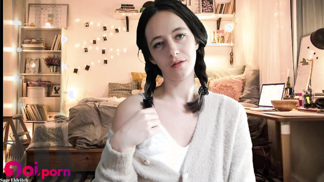 Cute brunette harshly humiliates your cock - Sage Eldritch