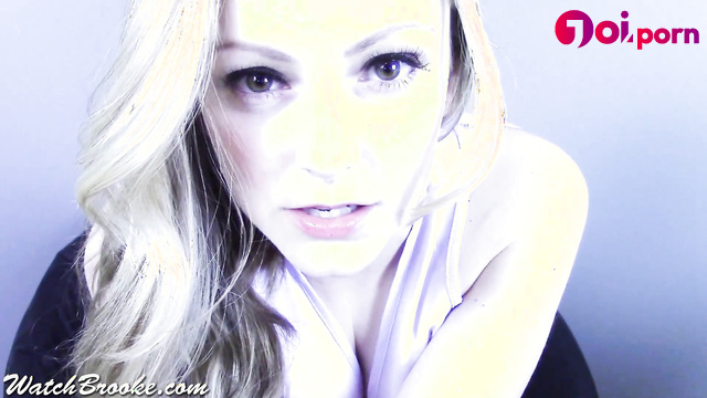 Blonde wants to control your orgasm - Brooke Marie