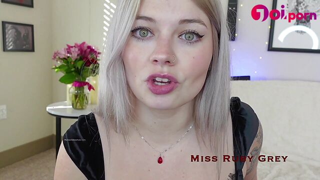 If you don't pet her, sanctions will be applied - Miss Ruby Grey