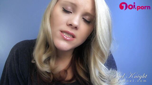 A funny task for her private slut, dirty talk joi - Mistress Noel Knight