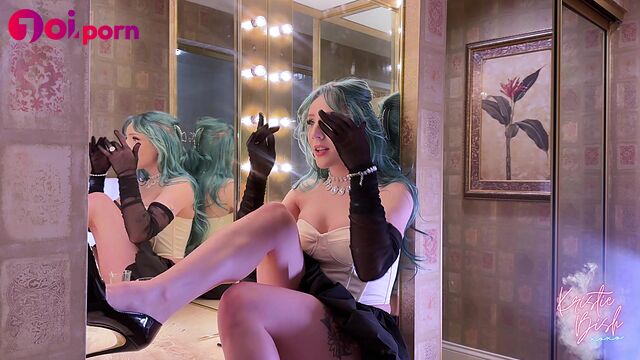 Hot cuck queen takes total control of your hands and pleasure - Kristie Bish