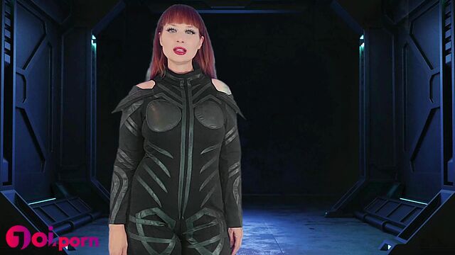 Redhead mistress controls your masturbation - MissKatherineNoir