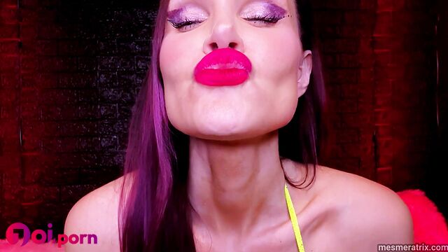 You'll cum right away if you kiss her - Lady Mesmeratrix